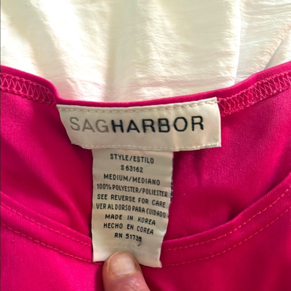 Sag Harbor Fuchsia Blouse